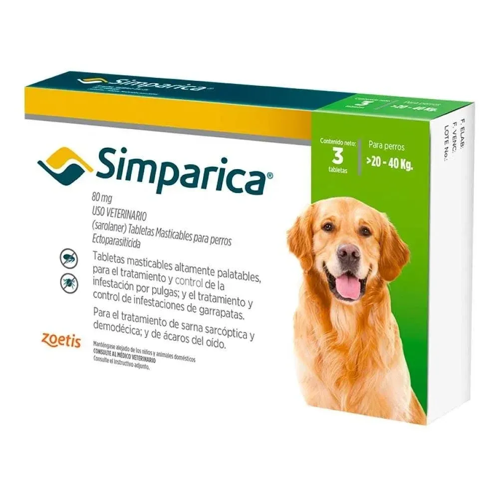 SIMPARICA 20-40kg